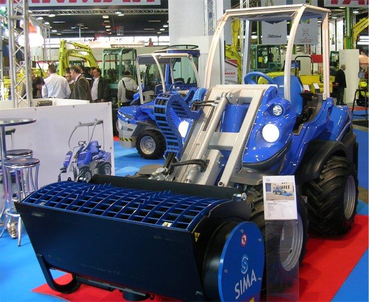 Skopblandare - Betongblandare - Maskinblandare